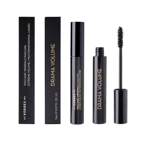KORRES BLACK VOLCANIC MINERALS DRAMA VOLUME MASCARA | 11ml Black