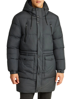 ΑΝΔΡΙΚΟ ΦΟΥΣΚΩΤΟ ΜΠΟΥΦΑΝ | Γκρι Σκούρο L