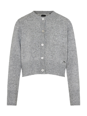 ΓΥΝΑΙΚΕΙΑ ΠΛΕΚΤΗ ΖΑΚΕΤΑ | Γκρι S