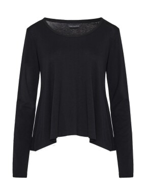 ΓΥΝΑΙΚΕΙΑ ΜΑΚΡΥΜΑΝΙΚΗ ΜΠΛΟΥΖΑ | Μαύρο S