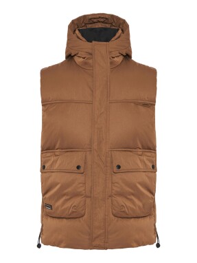 ΑΝΔΡΙΚΟ ΑΜΑΝΙΚΟ ΚΑΠΙΤΟΝΕ ΜΠΟΥΦΑΝ | Καφέ XXL