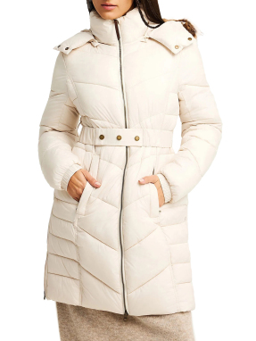 ΓΥΝΑΙΚΕΙΟ ΜΑΚΡΥ ΜΠΟΥΦΑΝ | Εκρού S