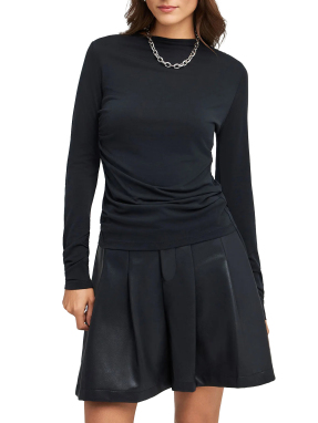 ΓΥΝΑΙΚΕΙΑ ΜΑΚΡΥΜΑΝΙΚΗ ΜΠΛΟΥΖΑ | Μαύρο S