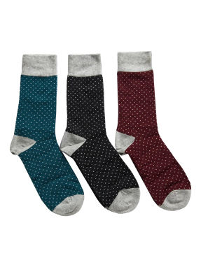 ΑΝΔΡΙΚΕΣ ΚΑΛΤΣΕΣ 3ΤΜΧ | Πολύχρωμο ONE SIZE