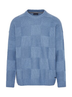 ΑΝΔΡΙΚΟ ΠΛΕΚΤΟ ΠΟΥΛΟΒΕΡ | Μπλε M