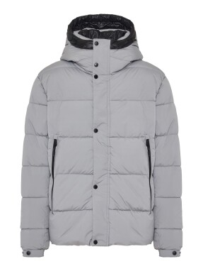 ΑΝΔΡΙΚΟ PUFFER ΜΠΟΥΦΑΝ | Γκρι XL