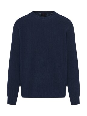 ΑΝΔΡΙΚΟ ΠΛΕΚΤΟ ΠΟΥΛΟΒΕΡ | Μπλε Σκούρο L