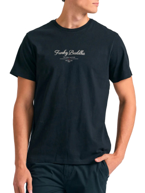 ΑΝΔΡΙΚΟ T-SHIRT ΜΕ ΤΥΠΩΜΑ | Μαύρο L