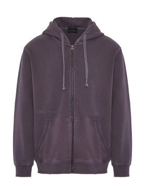 ΑΝΔΡΙΚΗ ΖΑΚΕΤΑ ΜΕ ΚΟΥΚΟΥΛΑ | Μωβ Σκούρο M