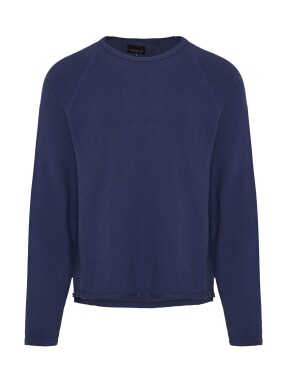 ΑΝΔΡΙΚΗ ΜΑΚΡΥΜΑΝΙΚΗ ΜΠΛΟΥΖΑ | Μπλε Σκούρο M