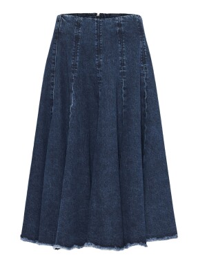 ΜΙΝΤΙ DENIM ΦΟΥΣΤΑ | Μπλε Σκούρο S