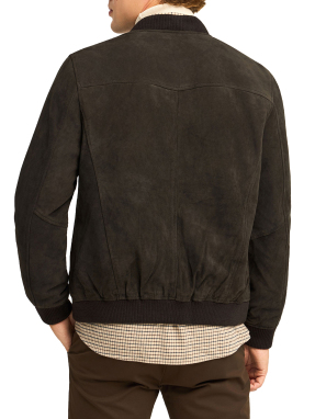 ΑΝΔΡΙΚΟ ΔΕΡΜΑΤΙΝΟ JACKET | Καφέ Σκούρο XL