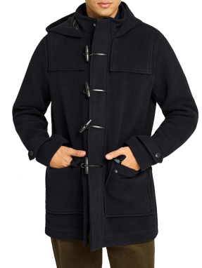 ΑΝΔΡΙΚΟ ΠΑΛΤΟ ΜΕ ΕΠΕΝΔΥΣΗ | Μπλε Σκούρο ΧL