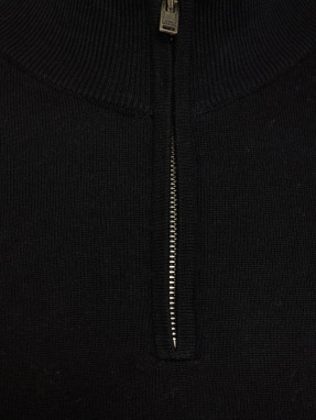 ΑΝΔΡΙΚΟ HALF-ZIP ΠΟΥΛΟΒΕΡ | Μαύρο XXXL