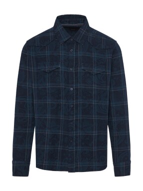 ΑΝΔΡΙΚΟ ΠΟΥΚΑΜΙΣΟ | Μπλε Σκούρο XL