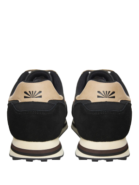 ΑΝΔΡΙΚΑ SUEDE SNEAKERS | Μαύρο 44