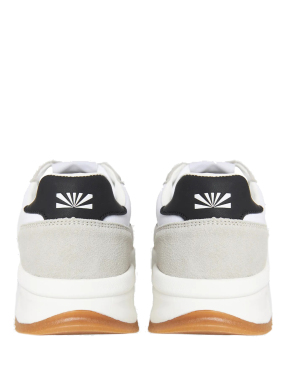 ΑΝΔΡΙΚΑ SUEDE SNEAKERS | Λευκό 44