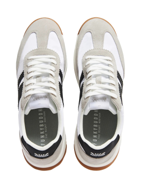 ΑΝΔΡΙΚΑ SUEDE SNEAKERS | Λευκό 44