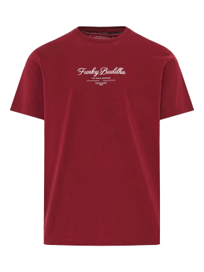 ΑΝΔΡΙΚΟ T-SHIRT ΜΕ ΤΥΠΩΜΑ | Κόκκινο M