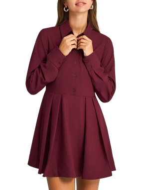 ΜΙΝΙ ΦΟΡΕΜΑ ΜΕ ΓΙΑΚΑ | Μπορντό XL