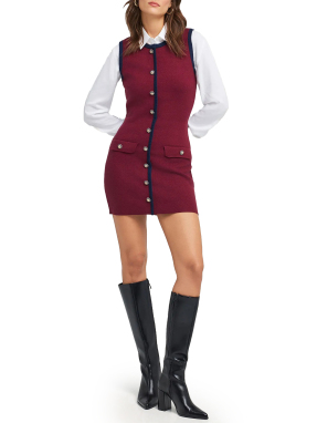 ΜΙΝΙ ΠΛΕΚΤΟ ΦΟΡΕΜΑ | Μπορντό XL