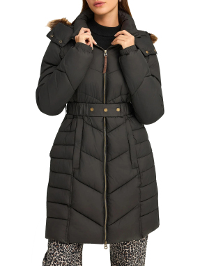 ΓΥΝΑΙΚΕΙΟ ΜΑΚΡΥ ΜΠΟΥΦΑΝ | Μαύρο S