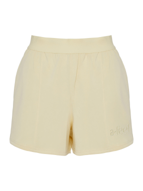 ΓΥΝΑΙΚΕΙΟ SHORTS | Κίτρινο Ανοιχτό S