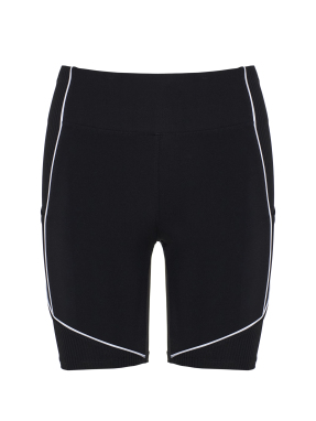 ΓΥΝΑΙΚΕΙΟ SHORTS ΚΟΛΑΝ | Μαύρο M