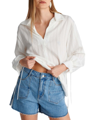 ΓΥΝΑΙΚΕΙΟ DENIM SHORTS | Μπλε Ανοιχτό XS