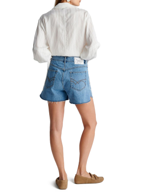 ΓΥΝΑΙΚΕΙΟ DENIM SHORTS | Μπλε Ανοιχτό XS