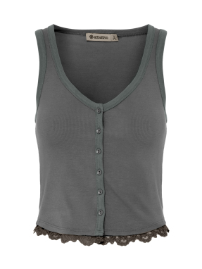 ΓΥΝΑΙΚΕΙΟ ΤΟΠ | Γκρι Σκούρο S