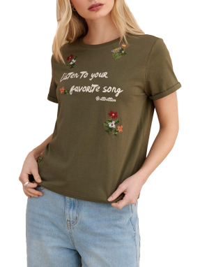 ΓΥΝΑΙΚΕΙΑ ΚΟΝΤΟΜΑΝΙΚΗ ΜΠΛΟΥΖΑ | Χακί S