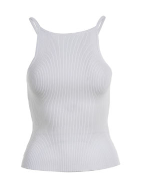 ΓΥΝΑΙΚΕΙΟ ΠΛΕΚΤΟ ΑΜΑΝΙΚΟ ΤΟΠ | Λευκό S