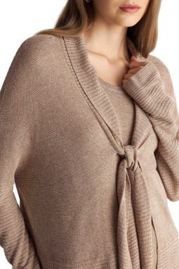 ΓΥΝΑΙΚΕΙΑ ΠΛΕΚΤΗ ΖΑΚΕΤΑ | Μπεζ S