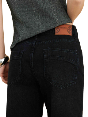 ΓΥΝΑΙΚΕΙΟ DENIM ΠΑΝΤΕΛΟΝΙ | Μαύρο S