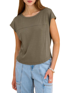 ΓΥΝΑΙΚΕΙΑ ΚΟΝΤΟΜΑΝΙΚΗ ΜΠΛΟΥΖΑ | Χακί S