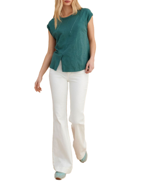 ΓΥΝΑΙΚΕΙΑ ΚΟΝΤΟΜΑΝΙΚΗ ΜΠΛΟΥΖΑ | Τυρκουάζ M