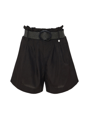 ΓΥΝΑΙΚΕΙΟ SHORTS | Μαύρο S