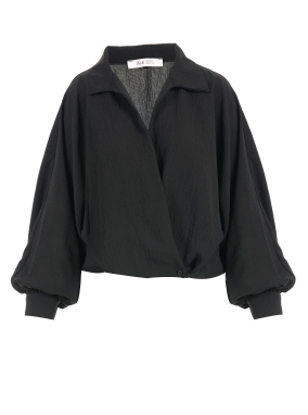 ΓΥΝΑΙΚΕΙΑ ΚΡΟΥΑΖΕ ΜΠΛΟΥΖΑ | Μαύρο M