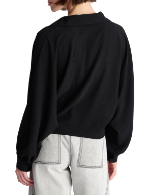 ΓΥΝΑΙΚΕΙΑ ΚΡΟΥΑΖΕ ΜΠΛΟΥΖΑ | Μαύρο S