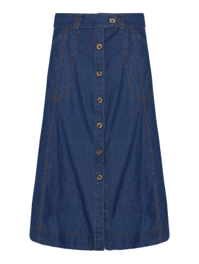 ΜΙΝΤΙ DENIM ΦΟΥΣΤΑ | Μπλε S