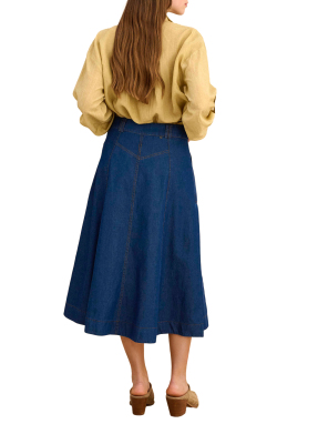 ΜΙΝΤΙ DENIM ΦΟΥΣΤΑ | Μπλε S