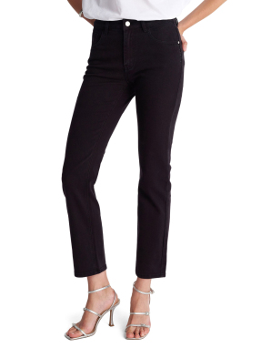 ΓΥΝΑΙΚΕΙΟ DENIM ΠΑΝΤΕΛΟΝΙ | Μαύρο BLACK  L