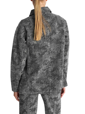 ΓΥΝΑΙΚΕΙΟ DENIM JACKET | Γκρι GREY S