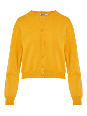 ΓΥΝΑΙΚΕΙΑ ΠΛΕΚΤΗ ΖΑΚΕΤΑ | Κίτρινο S