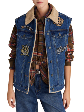 ΓΥΝΑΙΚΕΙΟ DENIM ΓΙΛΕΚΟ | Μπλε S