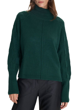 ΓΥΝΑΙΚΕΙΟ ΠΟΥΛΟΒΕΡ | Πράσινο Σκούρο M