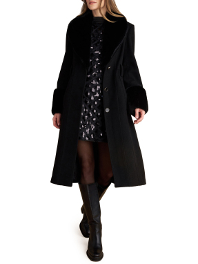 ΓΥΝΑΙΚΕΙΟ ΠΑΛΤΟ | Μαύρο XL