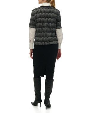 ΜΙΝΤΙ ΦΟΥΣΤΑ PENCIL | Μαύρο EU 54