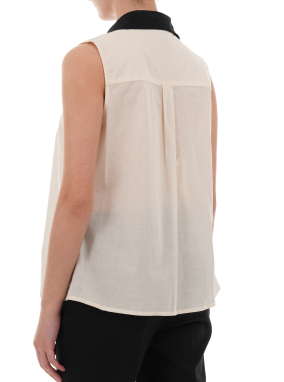 ΓΥΝΑΙΚΕΙΟ ΤΟΠ | Μαύρο-Μπεζ EU 52